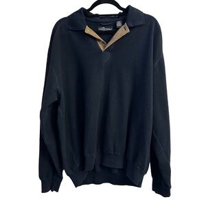 Page & Tuttle Pullover Fleece Golf Sweater/Mens/Medium